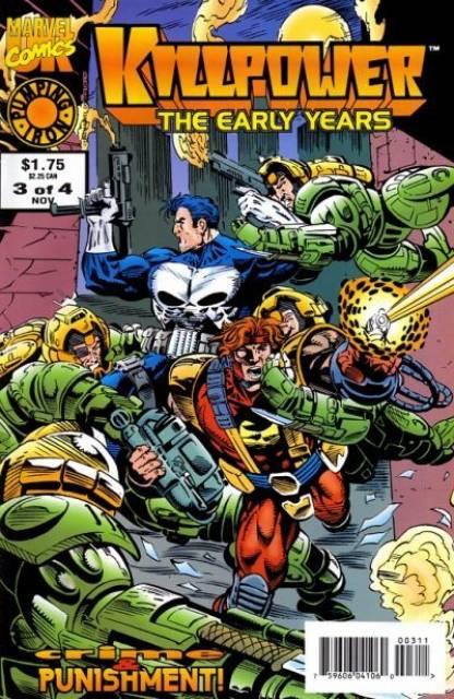 Killpower the Early Yeasr #3 comic cover