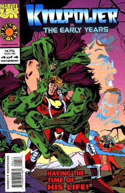 Killpower the Early Yeasr #4 comic cover