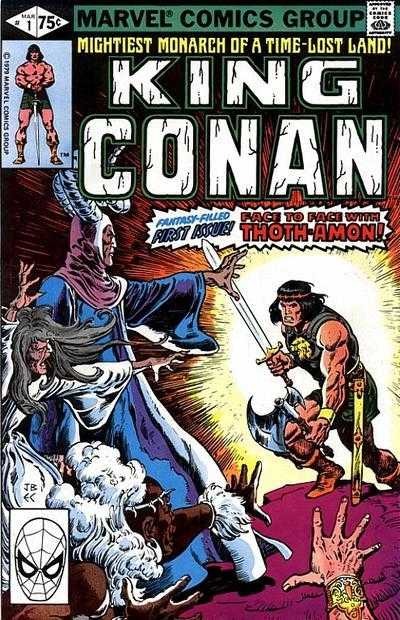 King Conan #1 comic cover