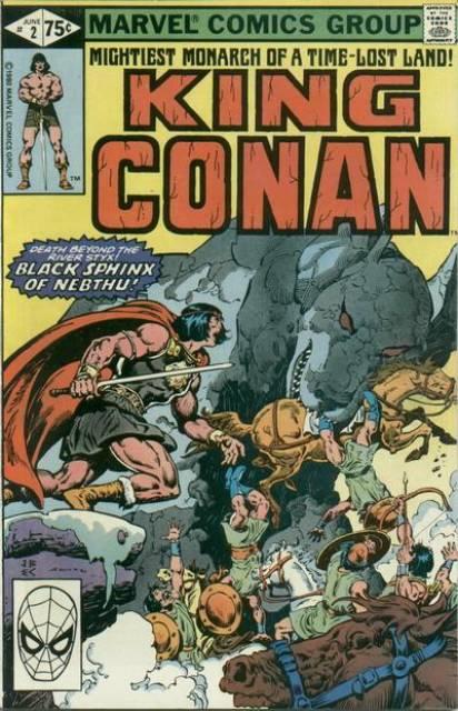 King Conan #2 comic cover
