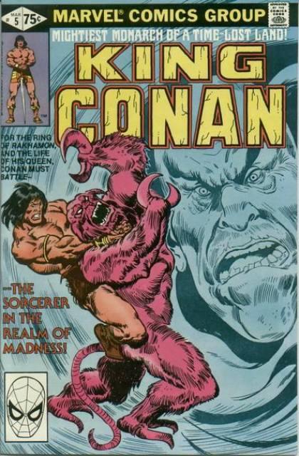 King Conan #5 comic cover
