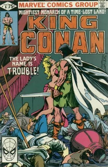 King Conan #6 comic cover