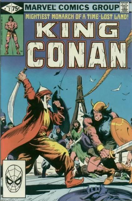 King Conan #7 comic cover