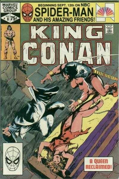 King Conan #8 comic cover