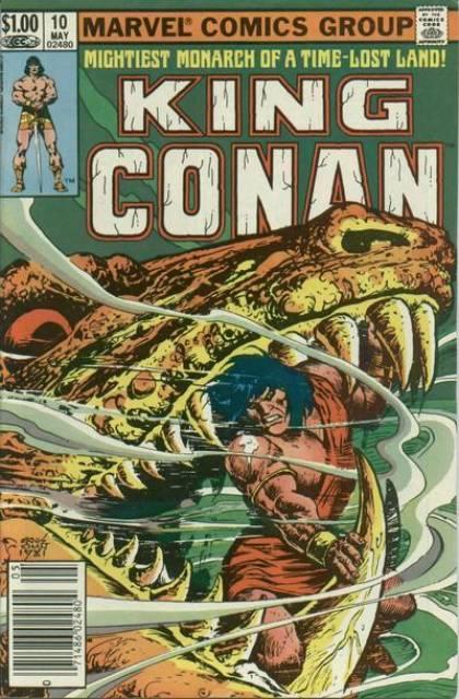 King Conan #10 comic cover