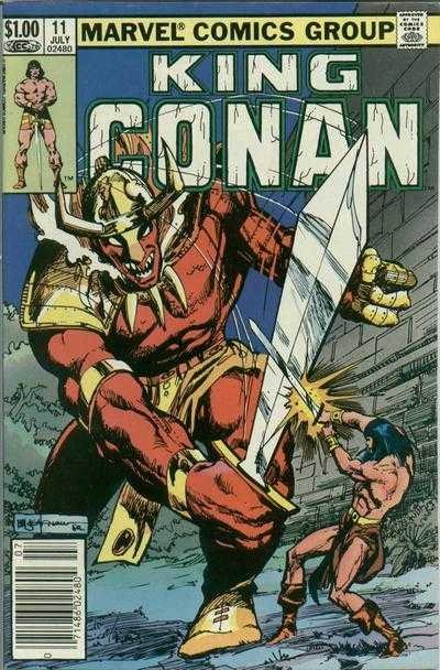 King Conan #11 comic cover