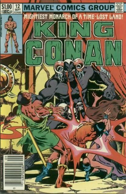 King Conan #12 comic cover
