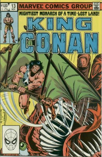 King Conan #13 comic cover