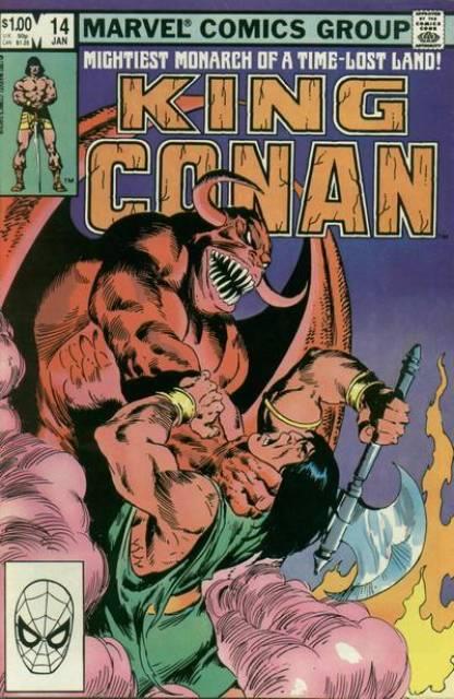 King Conan #14 comic cover