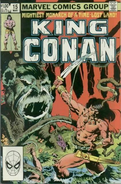 King Conan #15 comic cover