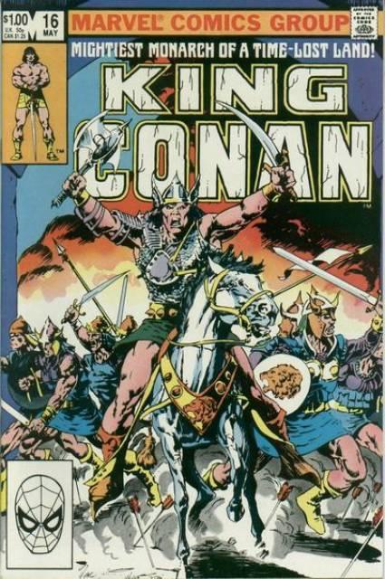 King Conan #16 comic cover