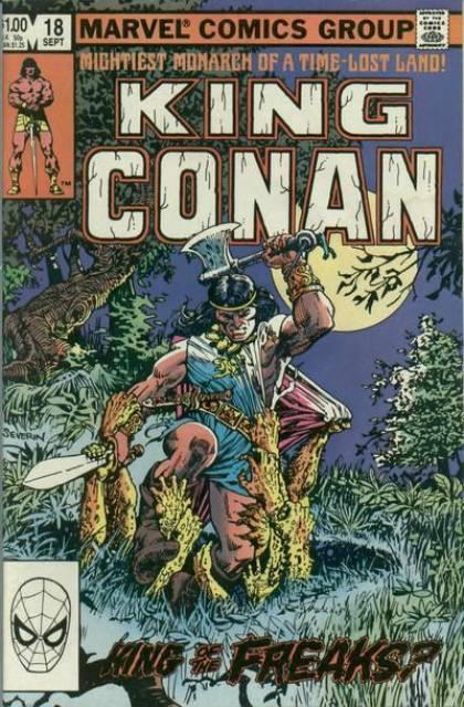 King Conan #18 comic cover