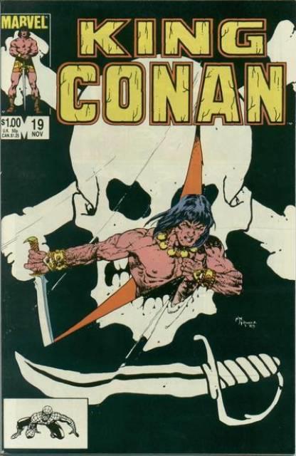 King Conan #19 comic cover