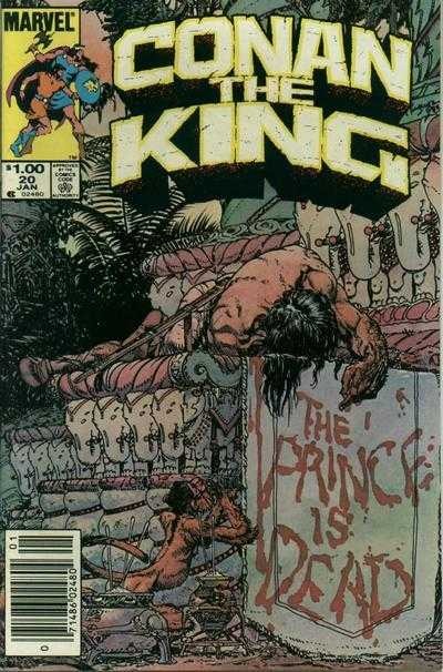 Conan the King #20 comic cover