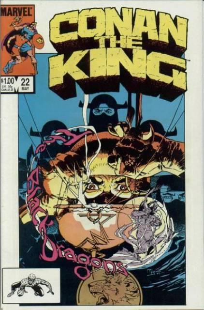 Conan the King #22 comic cover