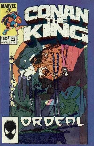 Conan the King #23 comic cover