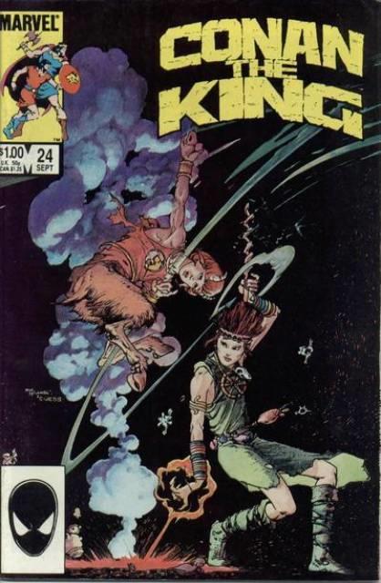 Conan the King #24 comic cover