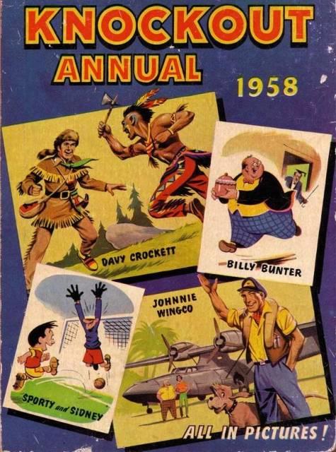 Knockout Annual 1958 comic cover