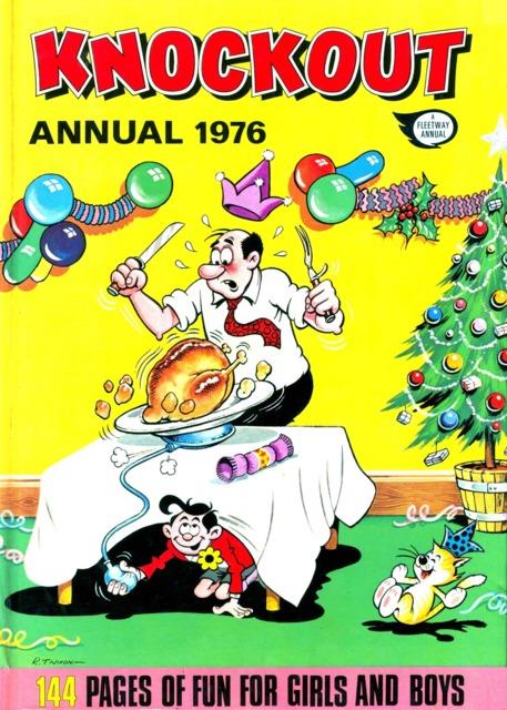 Knockout Annual 1976 comic cover