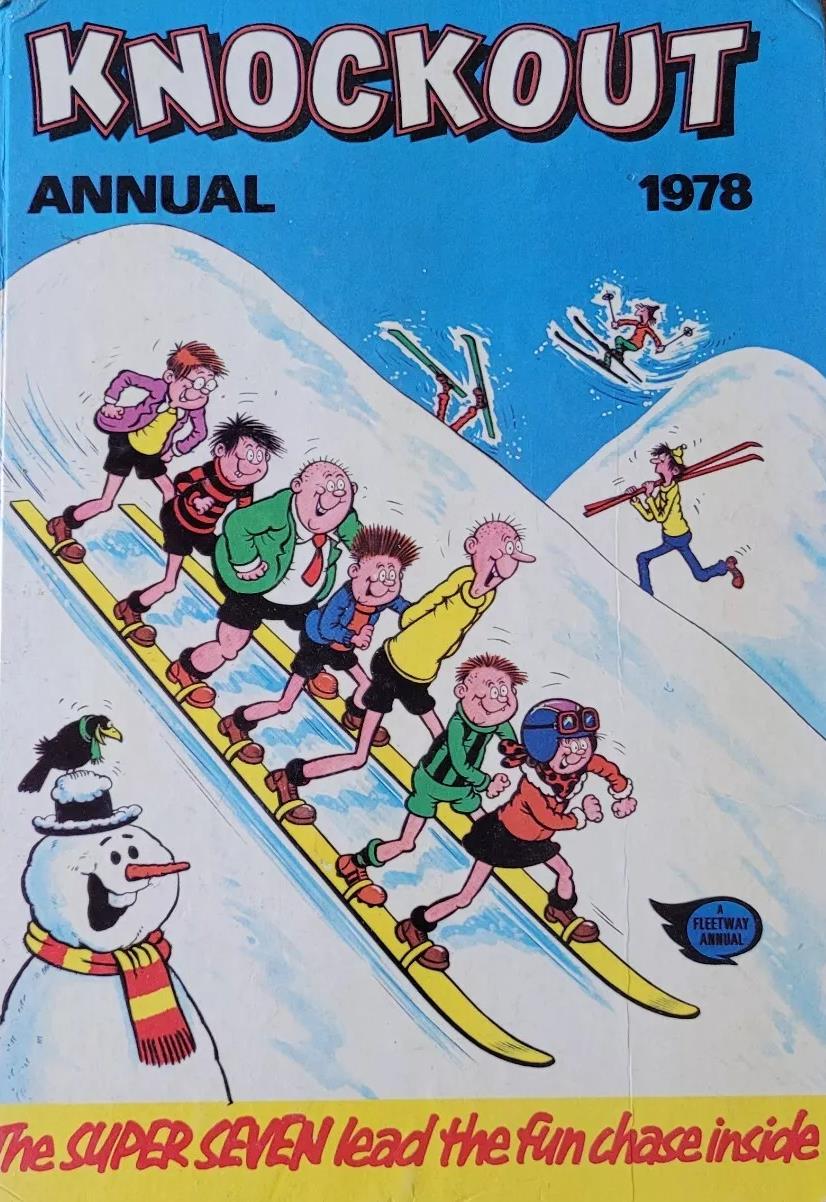 Knockout Annual 1978 comic cover