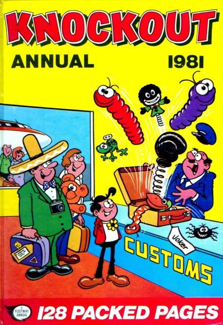 Knockout Annual 1981 comic cover
