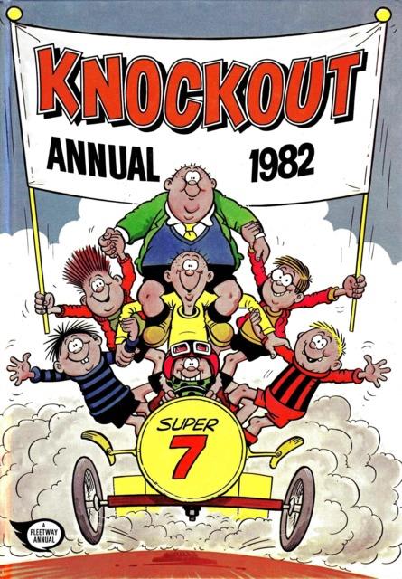 Knockout Annual 1982 comic cover