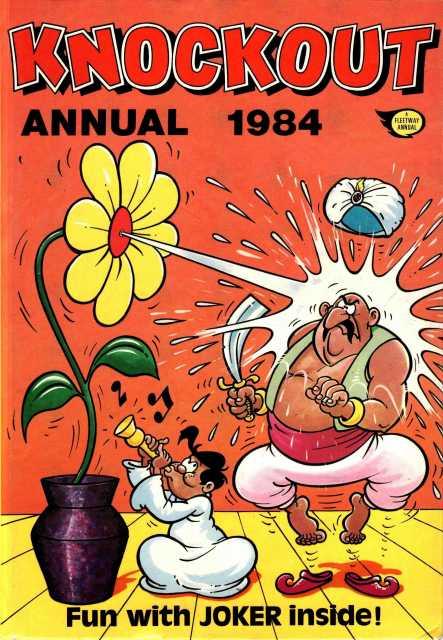 Knockout Annual 1984 comic cover