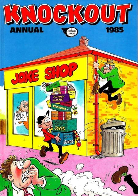 Knockout Annual 1985 comic cover