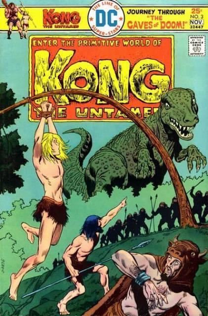 Kong the Untamed #3 comic cover