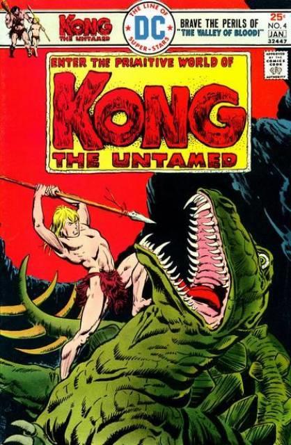 Kong the Untamed #4 comic cover