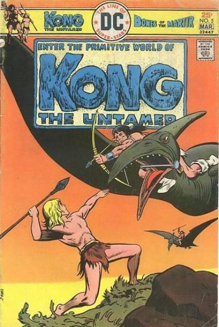 Kong the Untamed #5 comic cover