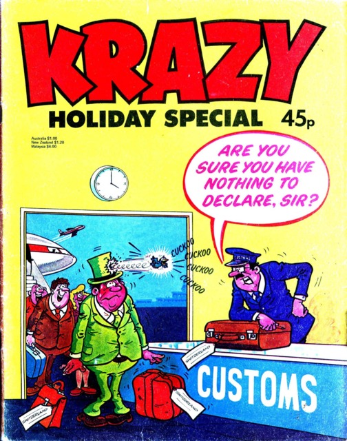 Krazy Holiday Special 1981 comic cover