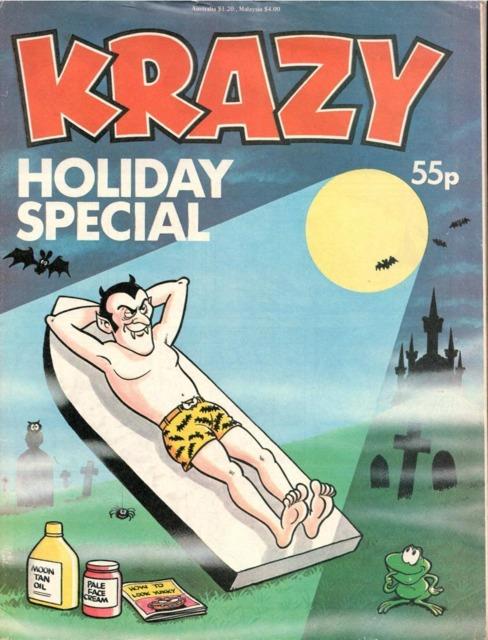 Krazy Holiday Special 1983 comic cover