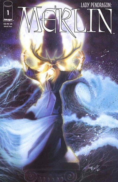 Lady Pendragon Merlin #1 comic cover