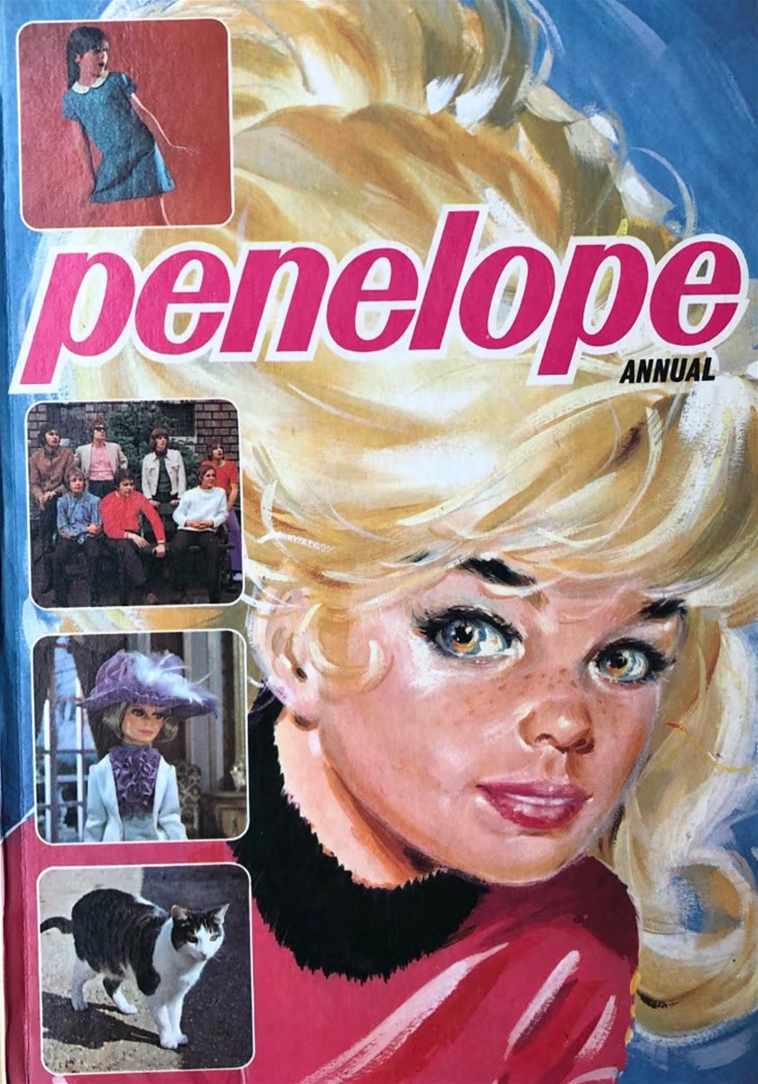 Lady Penelope Annual 1970 comic cover