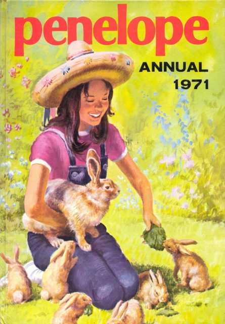 Lady Penelope Annual 1971 comic cover