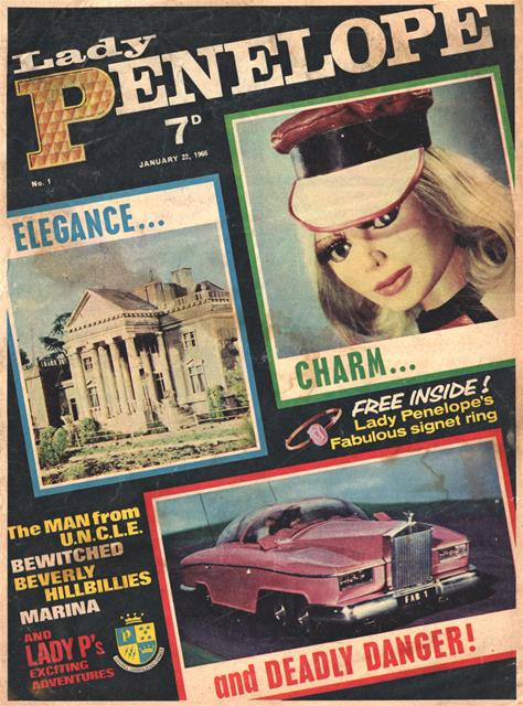 Lady Penelope #1 comic cover