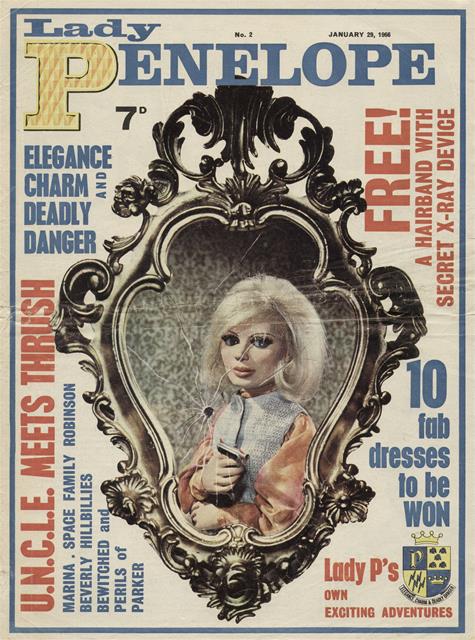 Lady Penelope #2 with free gift comic cover