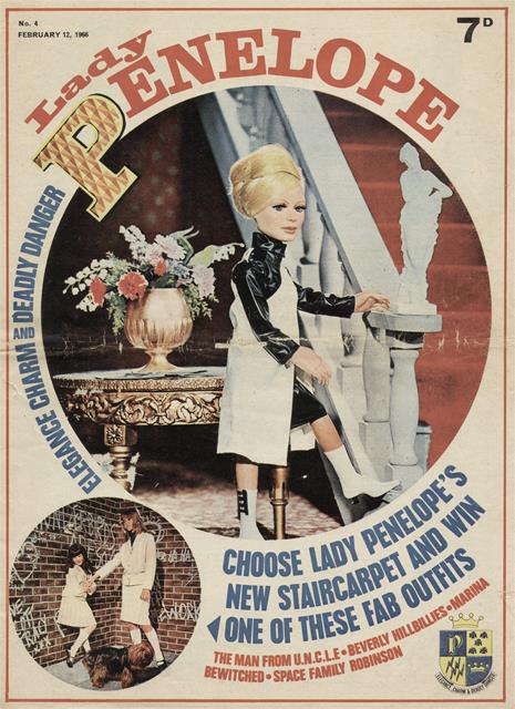 Lady Penelope #4 comic cover