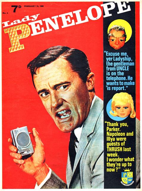 Lady Penelope #5 comic cover