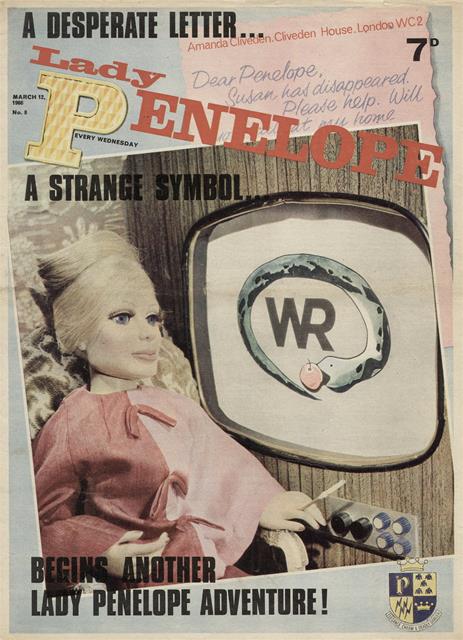 Lady Penelope #8 comic cover