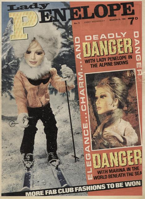 Lady Penelope #9 comic cover