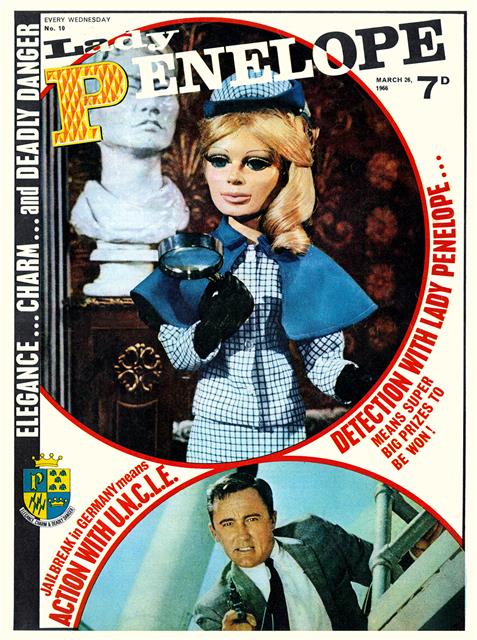 Lady Penelope #10 comic cover