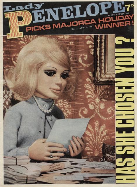 Lady Penelope #11 comic cover