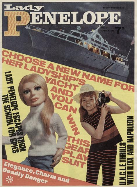 Lady Penelope #12 comic cover