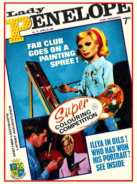 Lady Penelope #15 comic cover