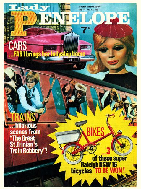 Lady Penelope #16 comic cover