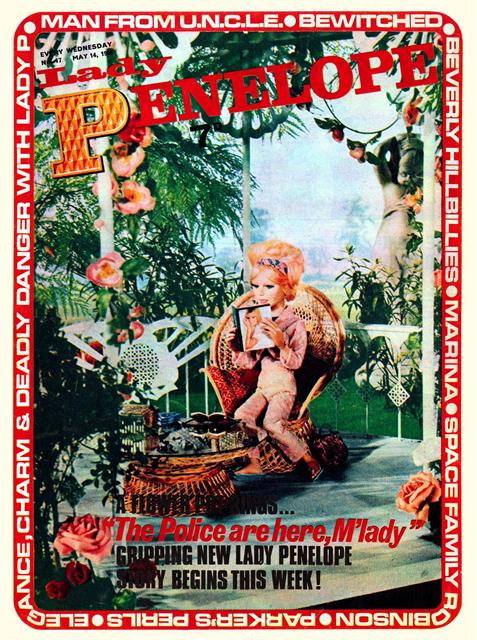 Lady Penelope #17 comic cover