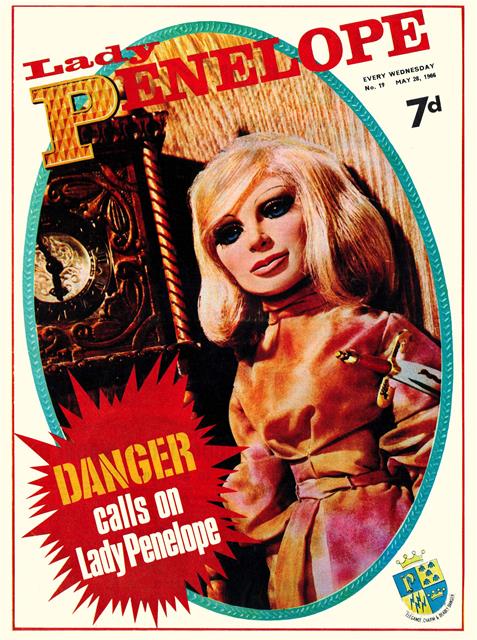 Lady Penelope #19 comic cover
