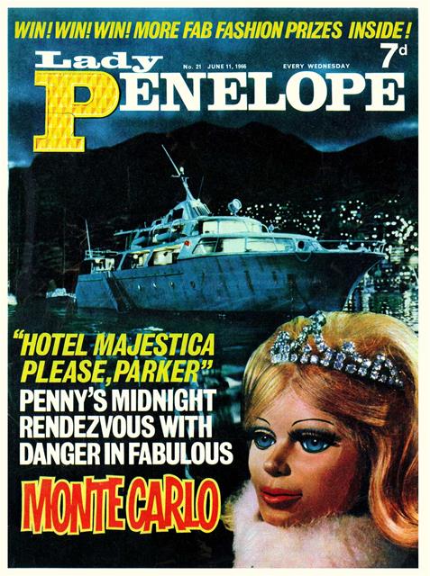 Lady Penelope #21 comic cover